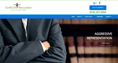 Desktop Screenshot of ledford-law.com